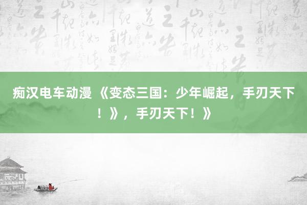 痴汉电车动漫 《变态三国：少年崛起，手刃天下！》，手刃天下！》