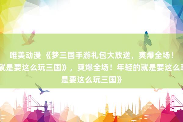 唯美动漫 《梦三国手游礼包大放送，爽爆全场！年轻的就是要这么玩三国》，爽爆全场！年轻的就是要这么玩三国》